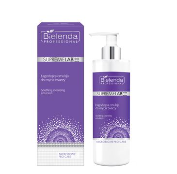 Bielenda Professional Supremelab Microbiome Pro Care łagodząca emulsja do mycia twarzy (175 g)