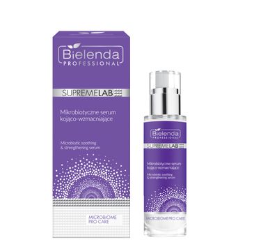 Bielenda Professional Supremelab Microbiome Pro Care mikrobiotyczne serum kojąco-wzmacniające (30 ml)