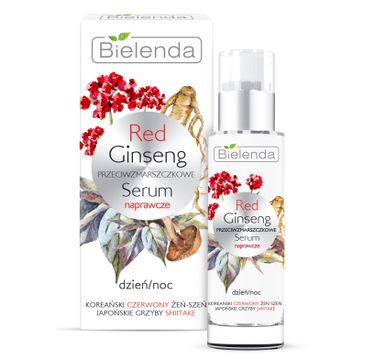 Bielenda Red Ginseng serum do twarzy przeciwzmarszczkowe na dzień i noc (30 ml)