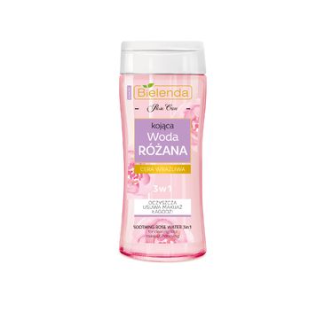 Bielenda Rose Care woda różana 3w1 do cery młodej i wrażliwej (200 ml)