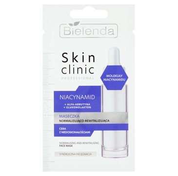 Bielenda Skin Clinic Professional Niacynamid Maseczka normalizująco-rewitalizująca (8 g)