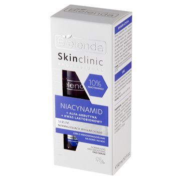 Bielenda Skin Clinic Professional Niacynamid Serum normalizująco-wygładzające na dzień i noc (30 ml)