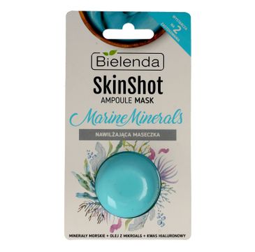 Bielenda SkinShot maseczka nawilżająca Marine Minerals (8 g)