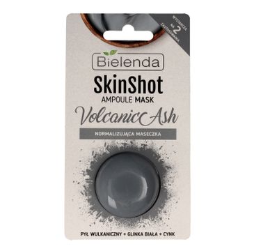 Bielenda SkinShot normalizująca maseczka Volcanic Ash (8 g)