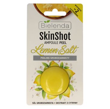 Bielenda SkinShot peeling gruboziarnisty Lemon Salt (8 g)