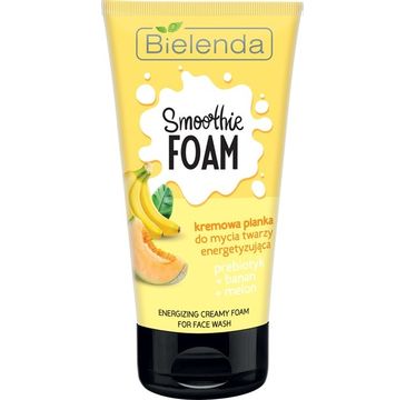 Bielenda Smoothie Foam kremowa pianka do mycia twarzy energetyzująca (135 g)
