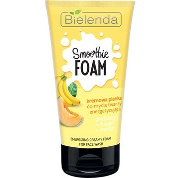 Bielenda Smoothie Foam kremowa pianka do mycia twarzy energetyzująca (135 g)