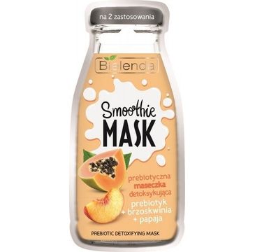 Bielenda Smoothie Mask prebiotyczna maseczka detoksykująca brzoskwinia + papaja (10 g)