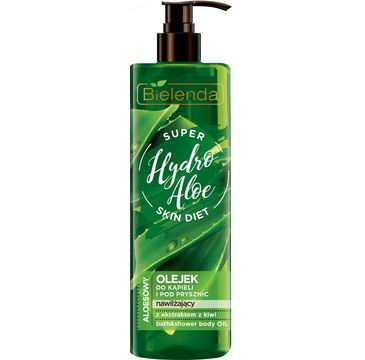 Bielenda Hydro Aloe Super Skin Diet olejek do kąpieli i pod prysznic nawilżający (400 ml)