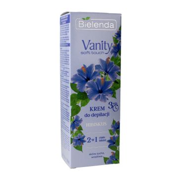Bielenda Vanity Soft Touch krem do depilacji 2w1 Hibiskus (100 ml)