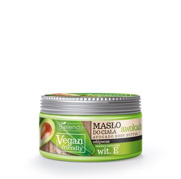 Bielenda Vegan Friendly masło do każdego typu skóry odżywcze avocado (250 ml)