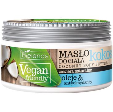 Bielenda Vegan Friendly masło do każdego typu skóry uelastyczniające kokos (250 ml)