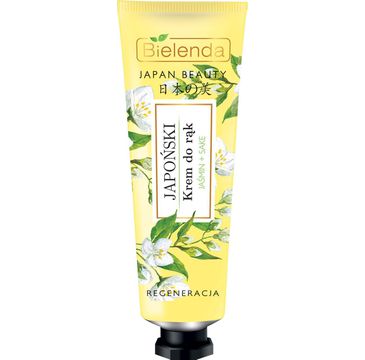 Bielenda Japan Beauty japoński krem do rąk jaśmin + sake (50 ml)