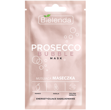 Bielenda Prosecco Bubble Mask musująca maseczka do twarzy (8 g)
