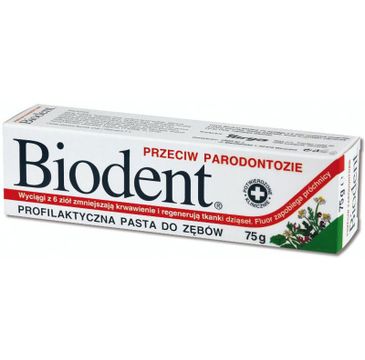 Biodent pasta do zębów przeciw parodontozie 75 g