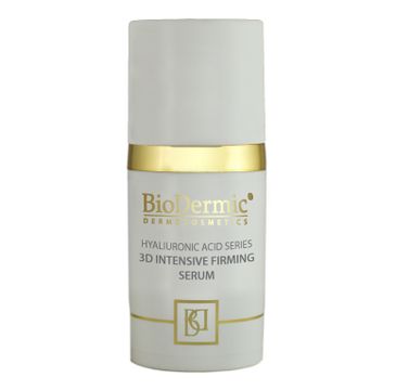 BioDermic Hyaluronic Acid Series 3D Intensive Firming Serum serum intensywnie wygładzające 3D z kwasem hialuronowym 30ml