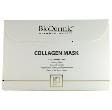 BioDermic Maska kolagenowa ujędrniająco-wygładzająca w płacie 25ml