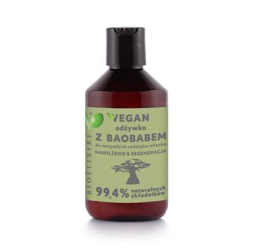 BIOELIXIRE Vegan odżywka intensywnie nawilżająca Baobab 300ml