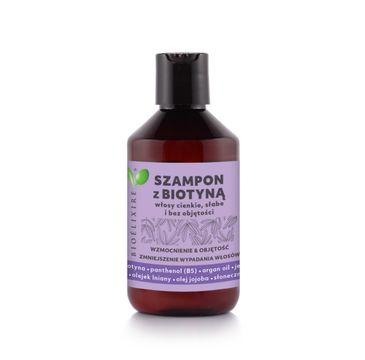 BIOELIXIRE Vegan szampon do włosów cienkich i słabych Biotyna 300ml