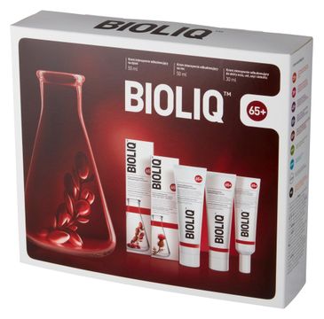 Bioliq 65+ zestaw kosmetyków krem na dzień (50 ml) + krem na noc (50 ml) + krem do oczu, ust, szyi, dekoltu (30 ml)