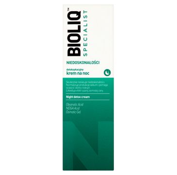 Bioliq Specialist Niedoskonałości detoksykacyjny krem na noc (30 ml)