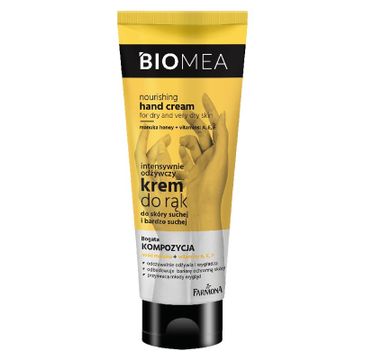 Biomea – Odżywczy krem do rąk z miodem manuka (100 ml)