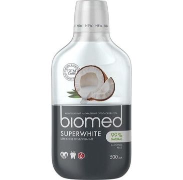 Biomed płyn do płukania jamy ustnej Superwhite (500 ml)