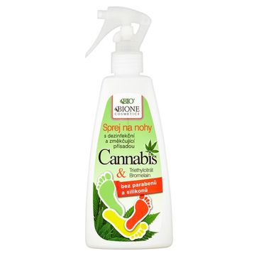 Bione Cosmetics Bio Cannabis odświeżający spray do stóp (260 ml)