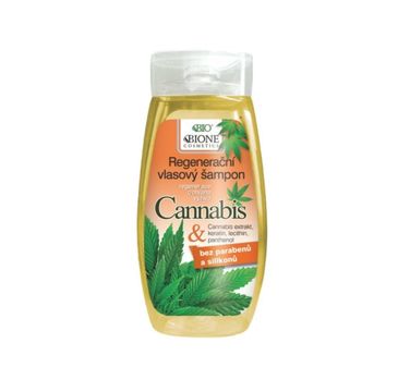 Bione Cosmetics Bio Cannabis regenerująco-odżywczy szampon do włosów (260 ml)