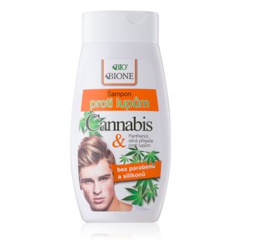 Bione Cosmetics Bio Cannabis szampon przeciwłupieżowy dla mężczyzn 260ml