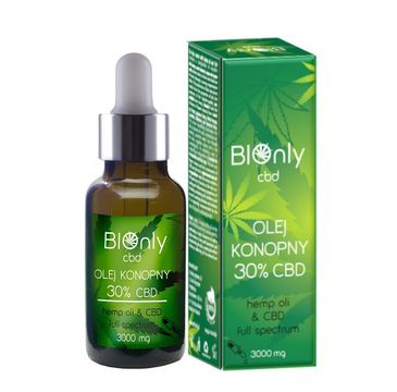 BIOnly Olej konopny 30% CBD (3000 mg)