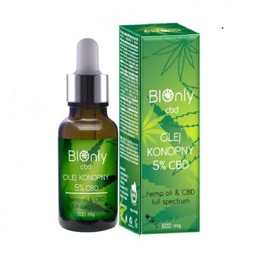 BIOnly Olej konopny 5% CBD (500 mg)