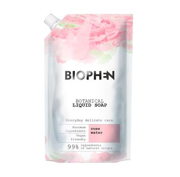 Biophen Botanical Liquid Soap mydło w płynie Rose Water wkład (400 ml)