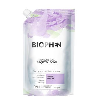 Biophen – Botanical Liquid Soap mydło w płynie Sage Water wkład (400 ml)