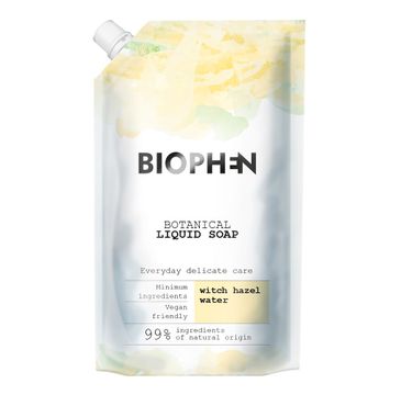 Biophen Botanical Liquid Soap mydło w płynie With Hazel Water wkład (400 ml)