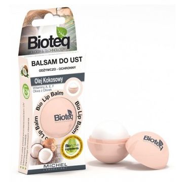 Bioteq Bio Lip Balm odżywczo-ochronny balsam do ust Olej Kokosowy 8.5g