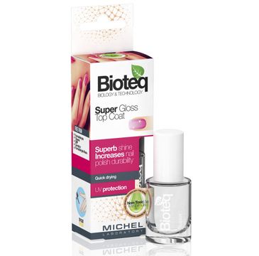 Bioteq Super Gloss Top Coat lakier nawierzchniowy nadający super połysk 10ml