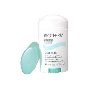 Biotherm Deo Pure Stick Antyperspiracyjny dezodorant w sztyfcie z kompleksem mineralnym 40ml