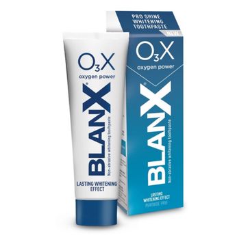 BlanX O3X Pro Shine Whitening Toothpaste wybielająca pasta do zębów z aktywnym tlenem (75 ml)