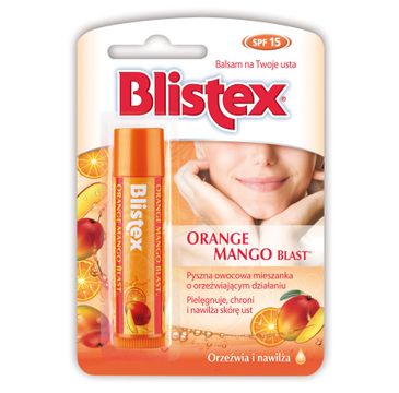 Blistex Balsam do ust ORANGE & MANGO orzeźwiająco nawilżający 4.25 ml