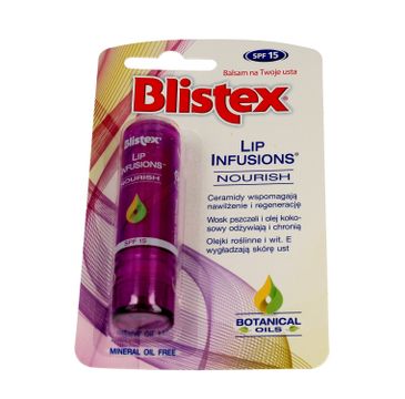 Blistex Lip Infusions Balsam do ust odżywczy SPF15 3.7 g