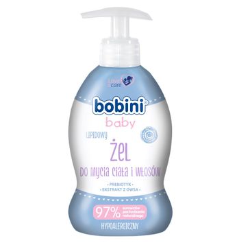 Bobini Baby Lipidowy żel do mycia ciała i włosów 300ml