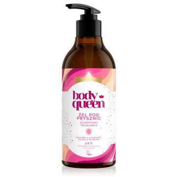 Body Queen żel pod prysznic Szampańska Truskawka (400 ml)