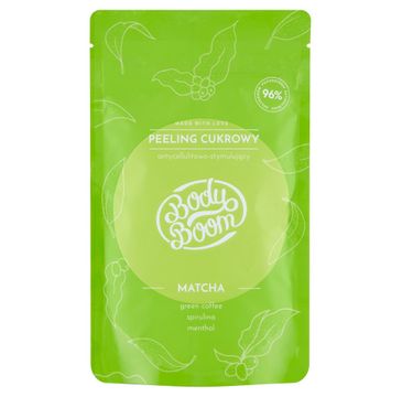 BodyBoom peeling cukrowy Matcha (100 g)