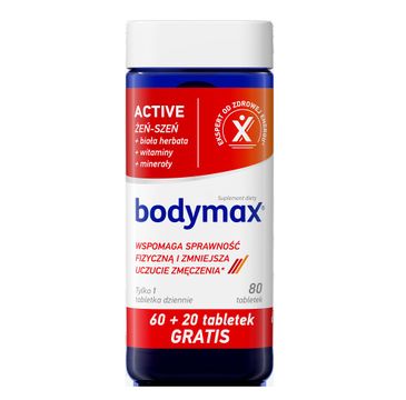 Bodymax Active suplement diety (80 tabletek)