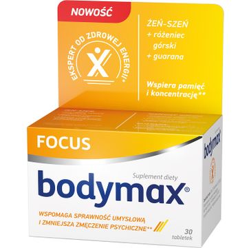 Bodymax Focus suplement diety (30 tabletek)