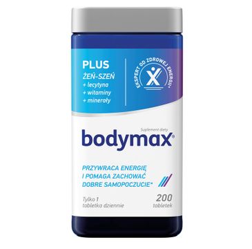 Bodymax Plus suplement diety 200 tabletek