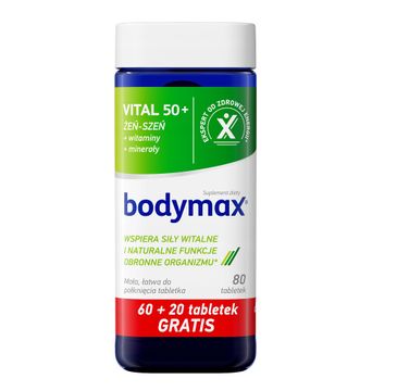 Bodymax Vital 50+ suplement diety (80 tabletek)