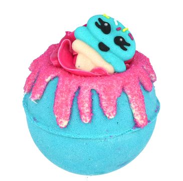 Bomb Cosmetics Blue Raspberry Ice Bath Blaster musująca kula do kąpieli (160 g)