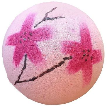 Bomb Cosmetics Cherry Blossom Bath Blaster musująca kula do kąpieli (160 g)